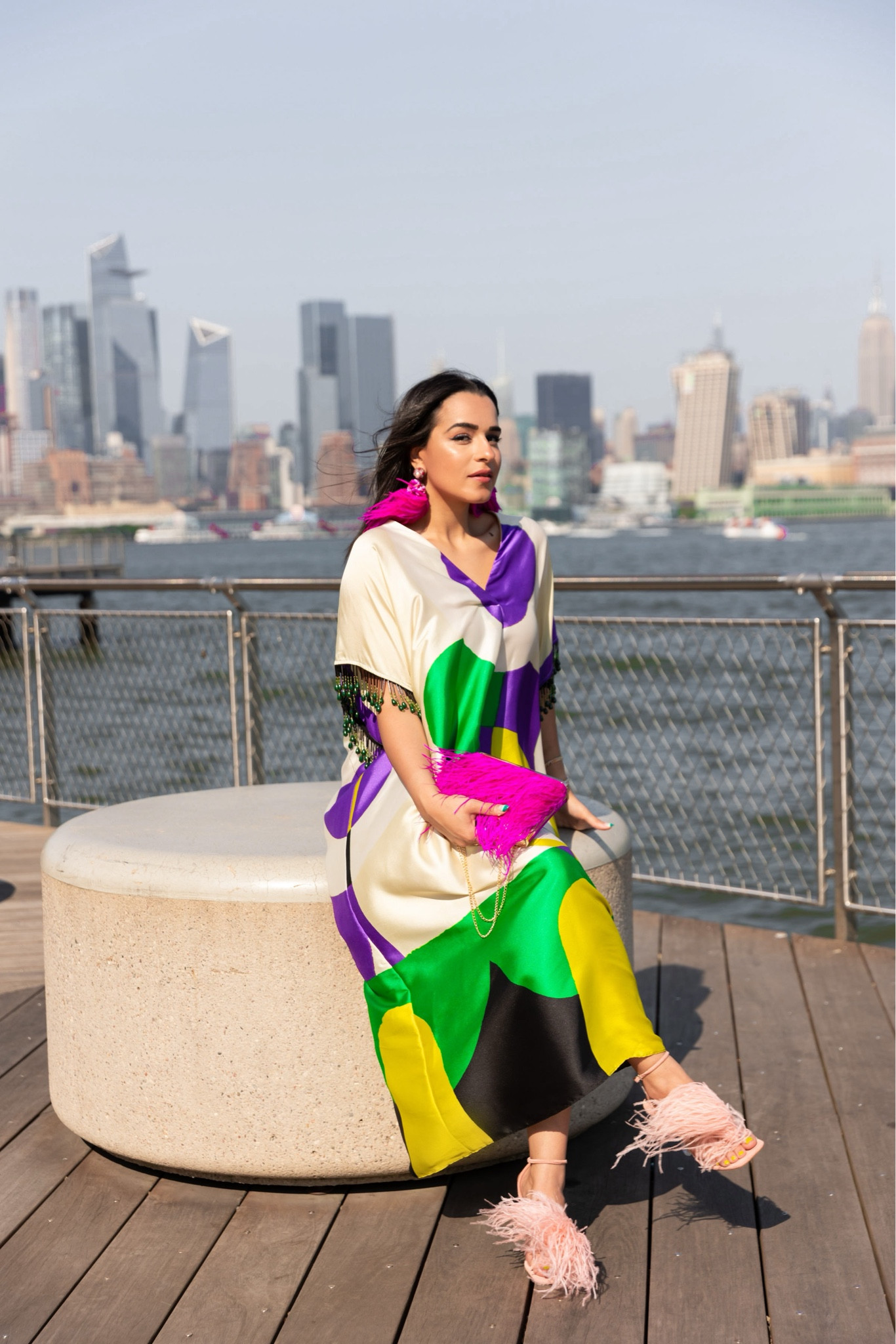 Feathers on feathers && MORE FEATHERS! 
•
Shop this look && Follow me on Instagram at @nardinemarie for more Colorful Style finds! 

#LTKfit #LTKU #LTKstyletip