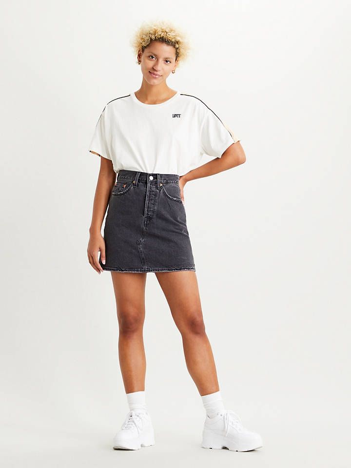 High Waisted Denim Skirt With Button Fly | LEVI'S (US)