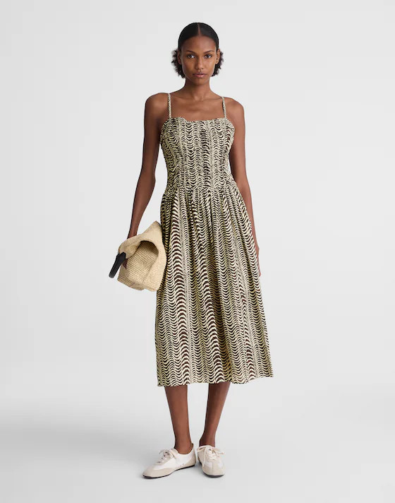 Ruched Midi Dress | Madewell