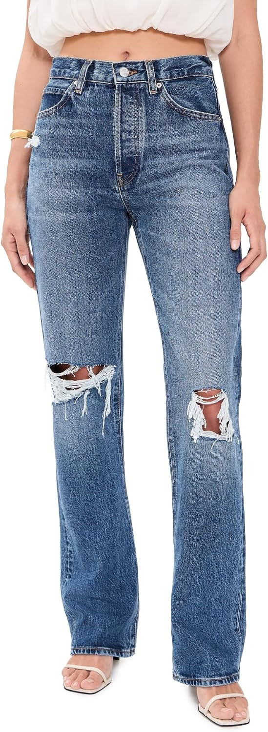 FRAME Women's The Vertical Jeans | Amazon (US)