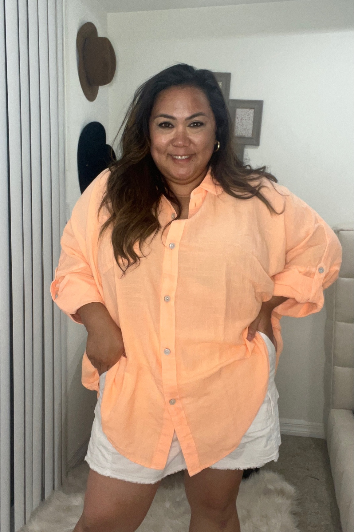American Eagle try on! Summer shorts and jeans! #americaneagle #plussizetryon #applebodyshape