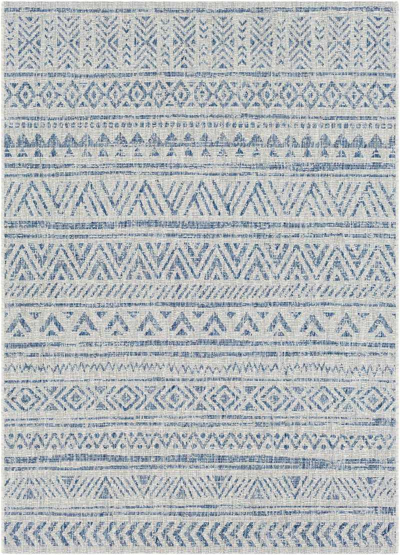 Mark&Day Area Rugs, 8x10 Elodie Bohemian Indoor/Outdoor Dark Blue Area Rug (7'10" x 10'2") - Walm... | Walmart (US)