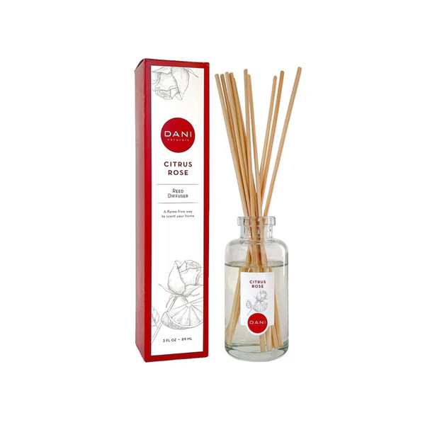 Citrus Rose Reed Diffuser | DANI Naturals