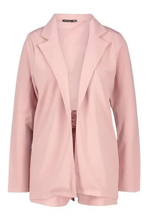 Blazer And Self Fabric Belt Short Suit Set | Boohoo.com (UK & IE)