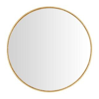 Home Decorators Collection Round Convex Mirror in Gold (24 in. D) H5-MH-240 - The Home Depot | The Home Depot
