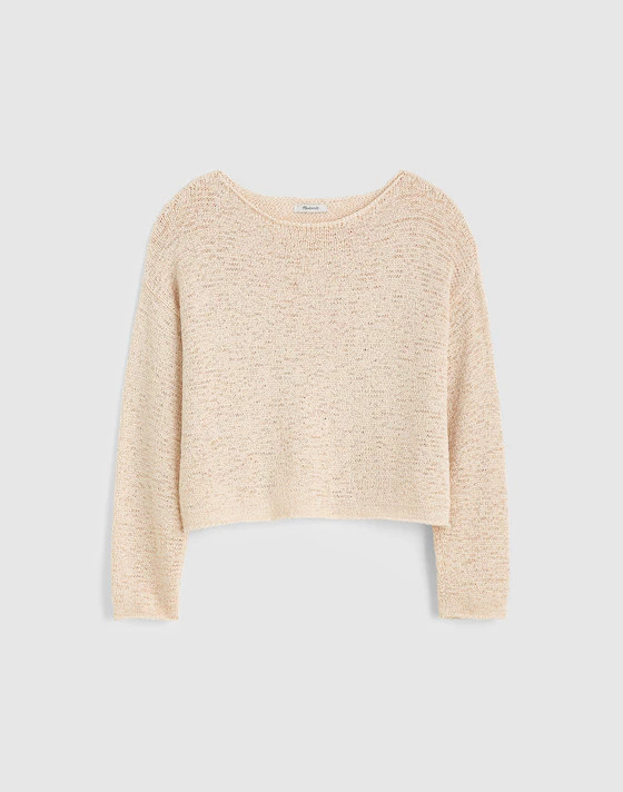 Boatneck Pullover Sweater | Madewell
