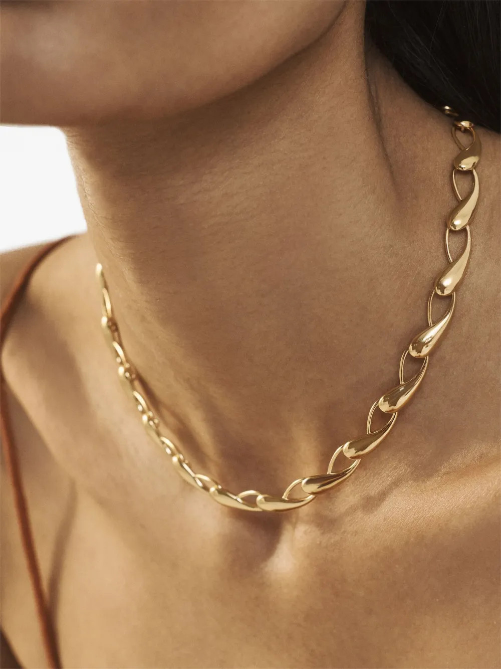 collier ras-du-cou Nura en vermeil | Farfetch Global