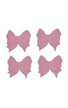 Bow Set-Of-Four Linen Cocktail Napkins | Moda Operandi (Global)