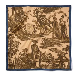 Apotheosis of Franklin Silk Neckerchief | The MET