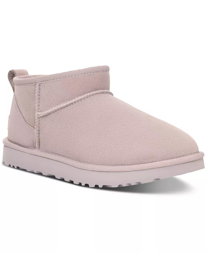 UGG® Women's Classic Ultra Mini Booties - Macy's | Macy's