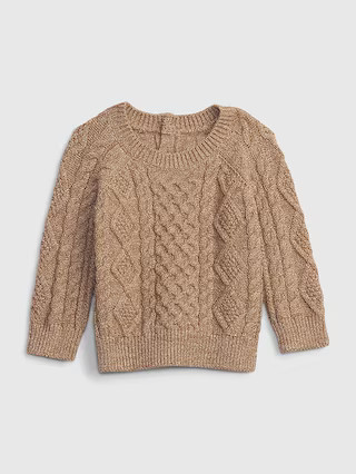 Baby Cable Knit Sweater | Gap (US)