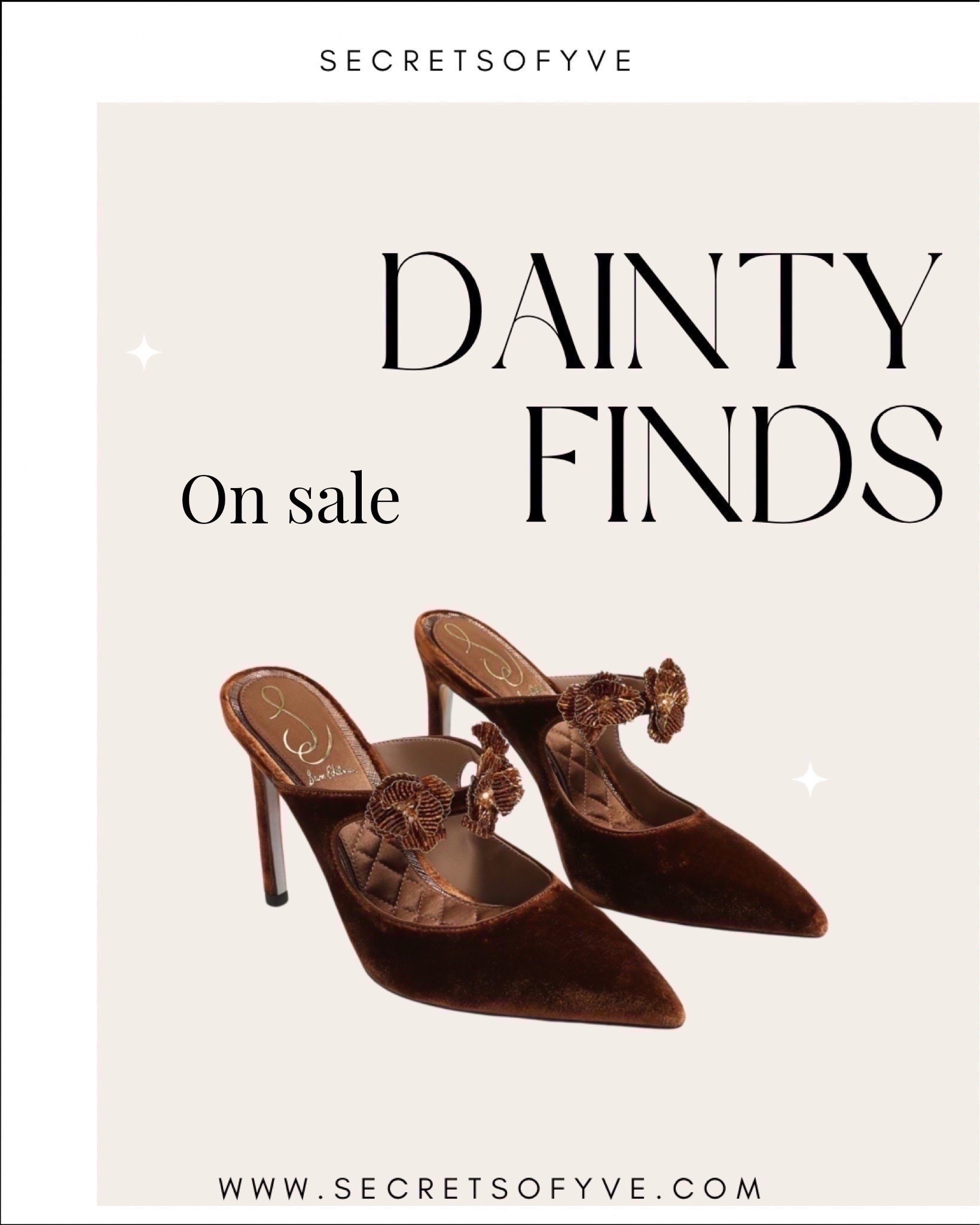 Secretsofyve: I love these @samedelman mule pumps! Wedding guest dress shoes, baby shower heels.
#Secretsofyve #ltkgiftguide
Always humbled & thankful to have you here.. New posts daily at 3pm &4:15pm EST. 
CEO: PATESI Global & PATESIfoundation.org
 @secretsofyve : where beautiful meets practical, comfy meets style, affordable meets glam with a splash of splurge every now and then. I do LOVE a good sale and combining codes! #ltkstyletip #ltksalealert #ltku #ltkfindsunder100 #ltkfindsunder50 #ltkover40 #ltkpetite #ltkplussize #ltkmidsize #ltktravel #ltkbump #ltkootd secretsofyve 

#LTKHome #LTKSeasonal #LTKWedding