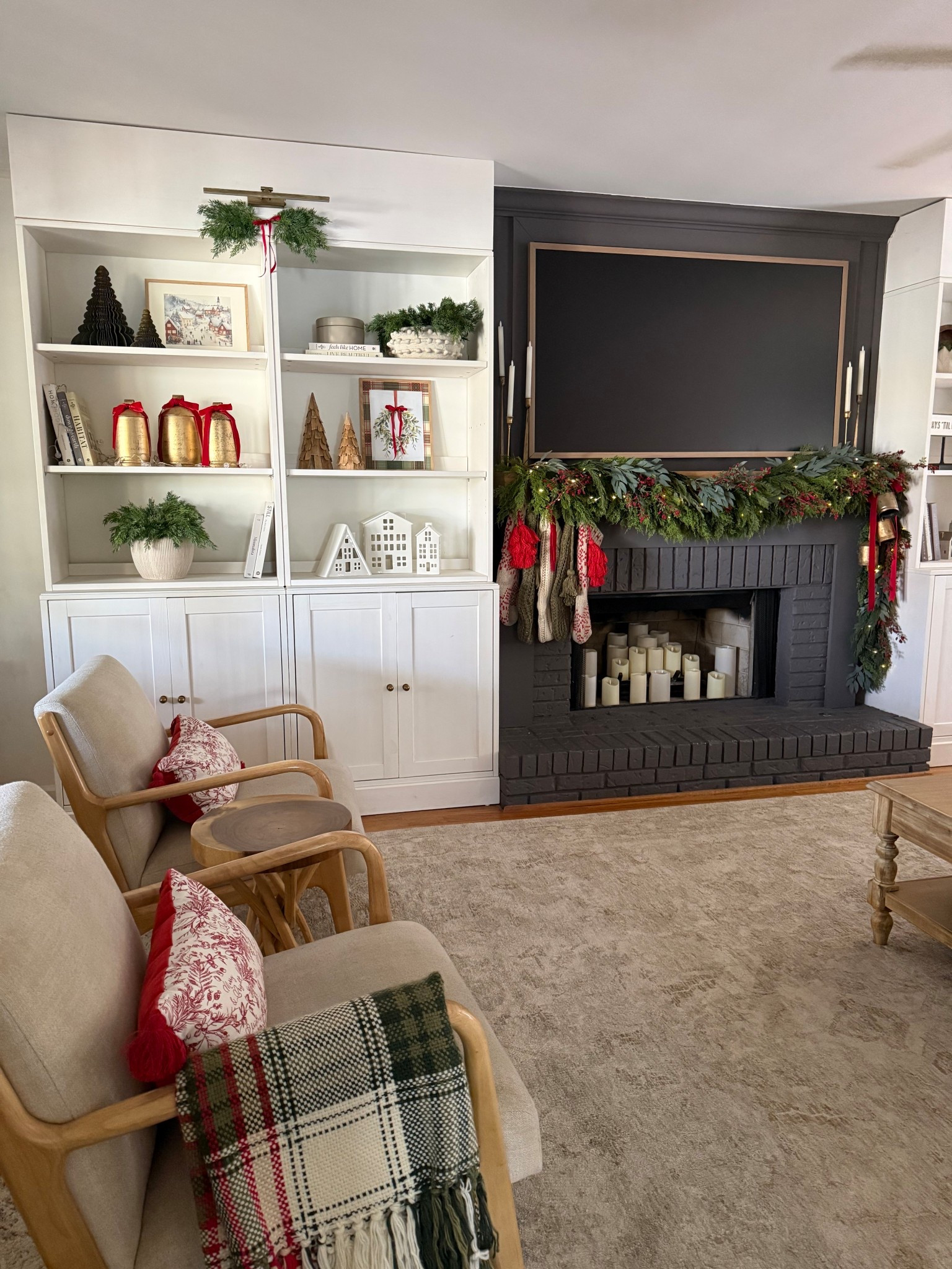 Christmas views in my home: living room 

#LTKSeasonal #LTKHoliday #LTKHome