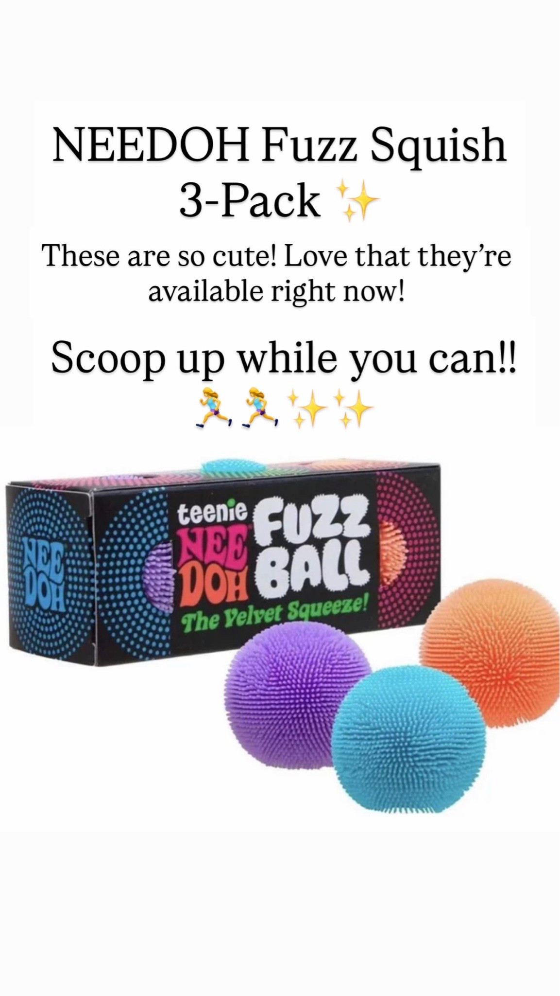 NEEDOH Fuzz Ball Squish

#LTKKids