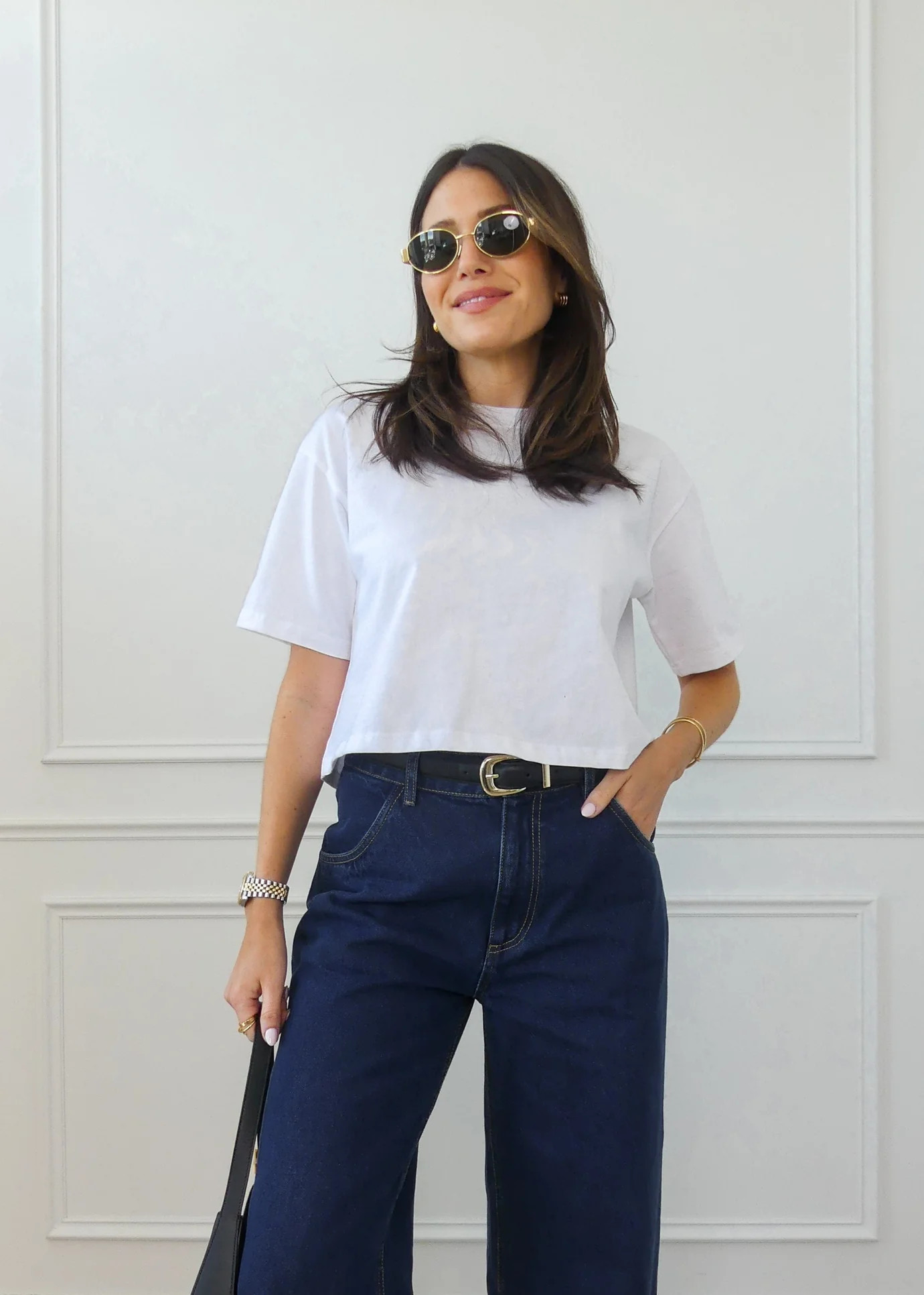 THE CROPPED BOXY TEE - WHITE | WAT The Brand