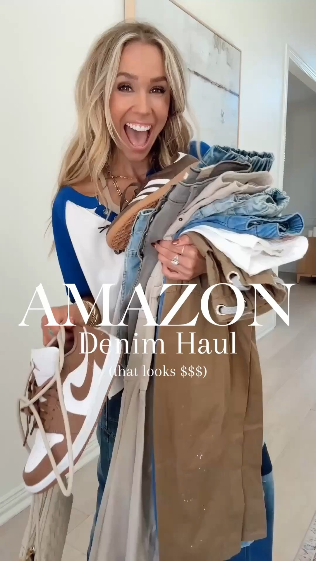 All of these denim from Amazon look so expensive but all affordable! 🙌🏼👀

I’m wearing size s / my tts in all of them. 

Accessories are Walmart, Adidas, Target & FP! ✨ Everything linked below 🫶🏼

#LTKShoeCrush #LTKItBag #LTKStyleTip