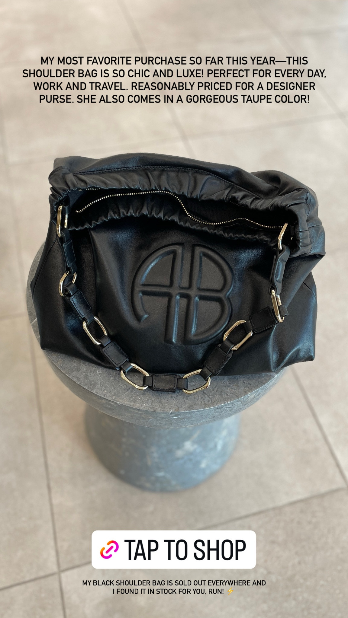 My most favorite purchase so far this year—this shoulder bag is so chic and luxe and on sale for a limited time! Perfect for every day, work and travel. She’s so roomy inside. I added my clear plastic bag inside to keep all the little things organized. Reasonably priced for a designer purse. Use code: STYLE.

Shoulder bag, tote bag, shoulder purse, purse, designer purse, work bag, every day bag, every day purse, Anine Bing, fall fashion, fall outfits, The Stylizt 



#LTKItBag #LTKStyleTip #LTKSaleAlert