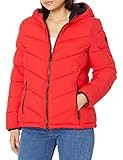 Calvin Klein Women's Quilted Down Jacket with Removable Faux Fur Trimmed Hood | Amazon (US)