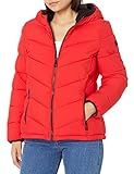 Calvin Klein Women's Quilted Down Jacket with Removable Faux Fur Trimmed Hood | Amazon (US)