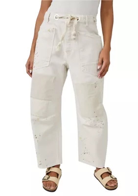 We The Free Moxie Pull-On Barrel Jeans | Belk