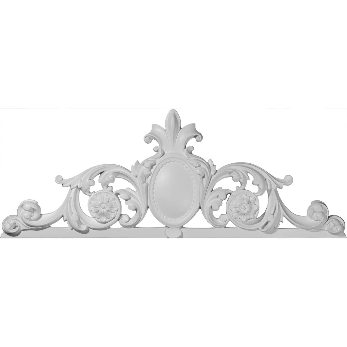 Valence 13.75'' H x 36.75'' W D Urethane Onlay Scroll | Wayfair North America