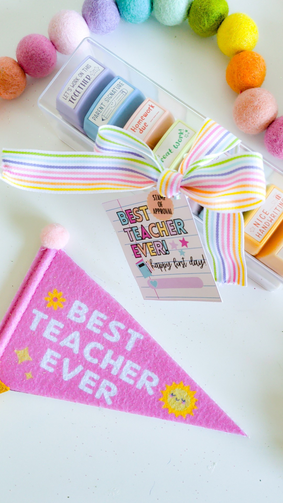 Stamps make a perfect first day gift and they're so easy and cute! 

#LTKdayinmylife #LTKKids #LTKSeasonal
