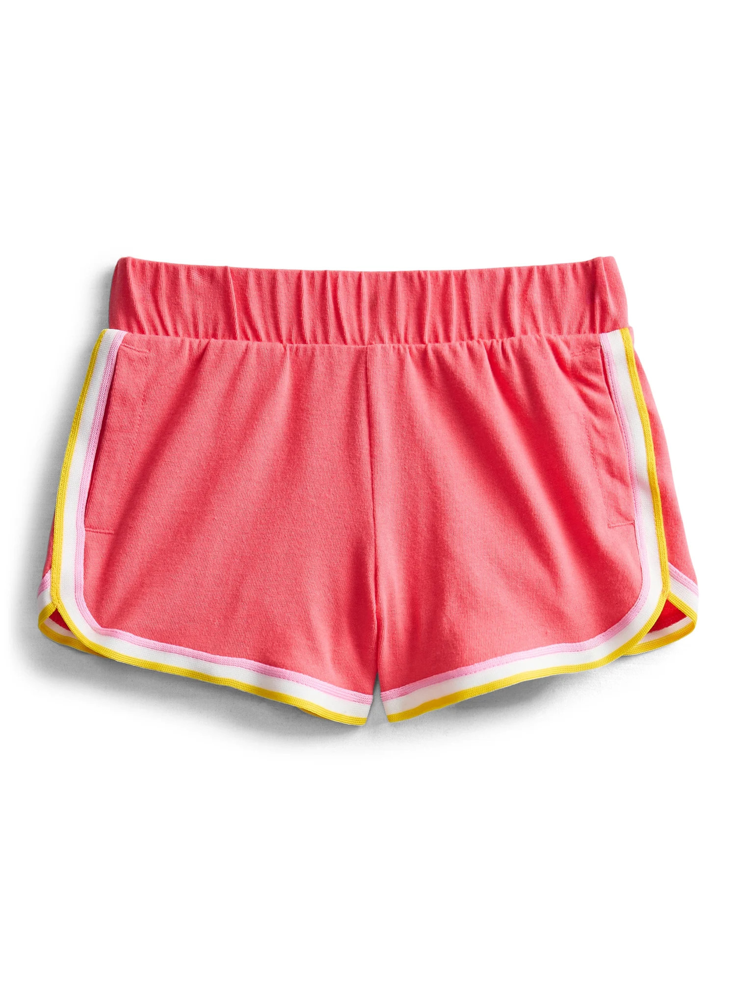 Wonder Nation Girls Dolphin Shorts with Contrast Stripes, Sizes 4-18 & Plus - Walmart.com | Walmart (US)
