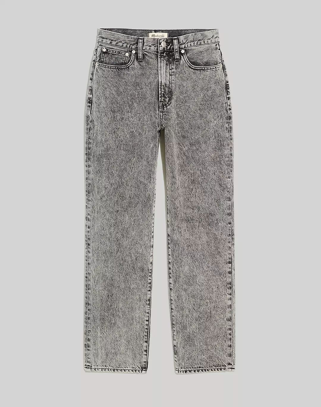 The Perfect Vintage Straight Jean in Acid Wash | Madewell