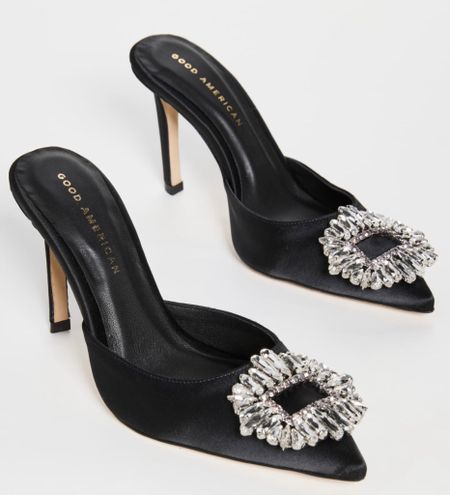 On sale and on my wishlist! A manolo look for less! These are good American and would go perfectly with satin skirts, jeans, leather pants or leggings, the perfect thanksgiving/ Christmas/ new year shoe!
(I haven’t tried these on but I ALWAYS size up in mules)


#good American #holiday shoes #holidays #christmas shoes #bejeweled mules #bejeweled sandals #manolo #manolo dupe #look for less #shopbop #shopbop sale

#LTKsalealert #LTKshoecrush #LTKSeasonal