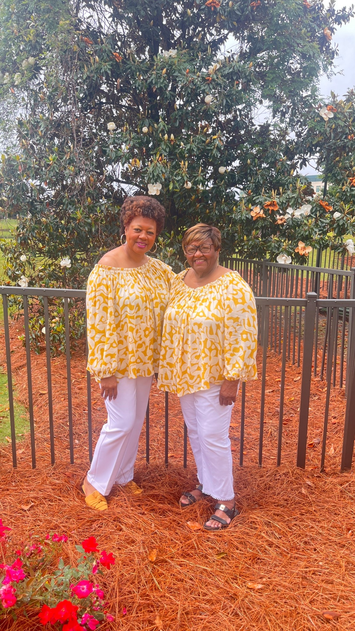 Twinning with mom in this off the shoulder blouse. Best way to celebrate Mother’s Day. 

#LTKOver40 #LTKSeasonal #LTKActive