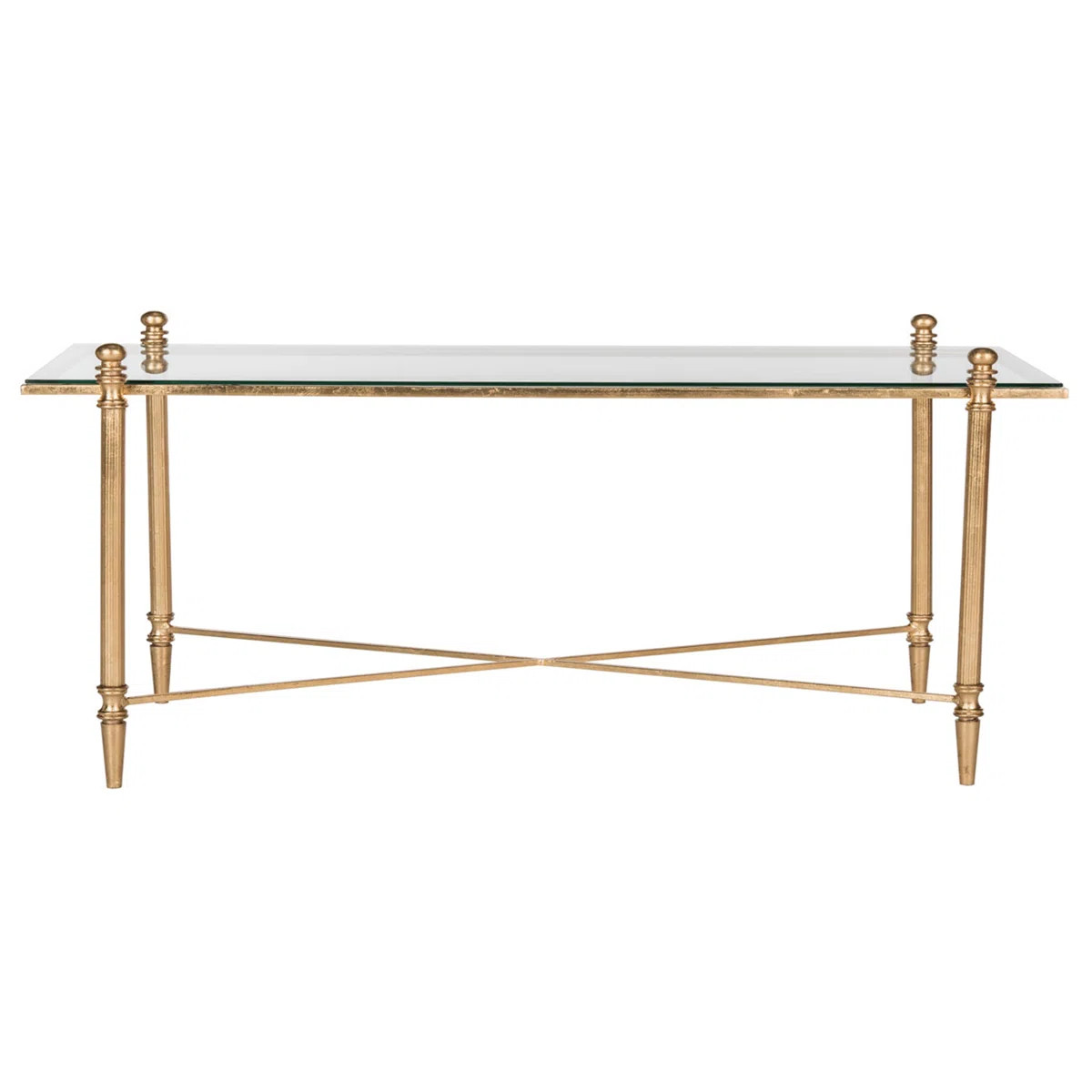 Oxendine Glass Top Coffee Table | Wayfair North America