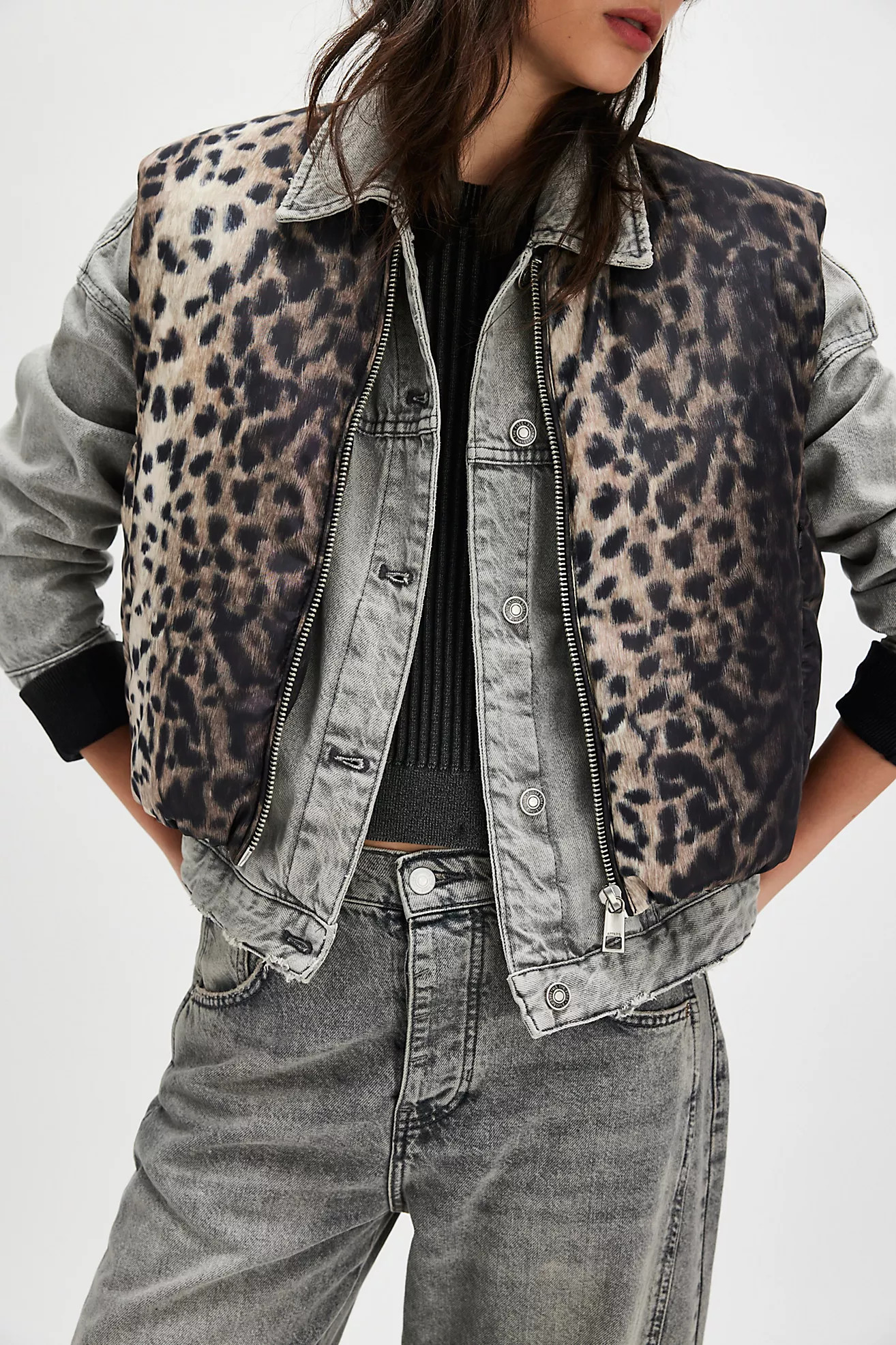 APPARIS Phoenix Leopard Vest | Free People (Global - UK&FR Excluded)