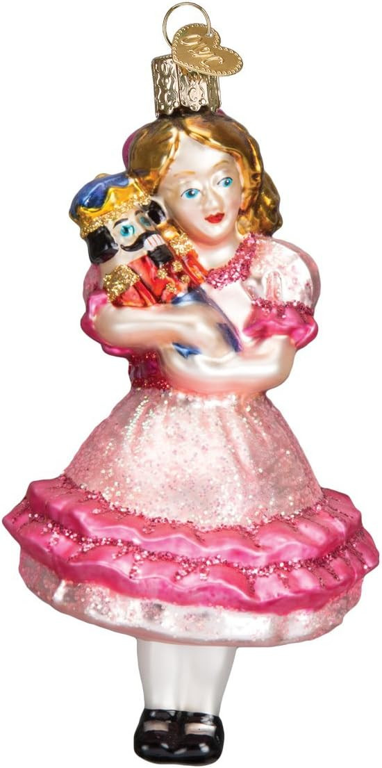 OWC Clara Glass Christmas Ornament | Amazon (US)