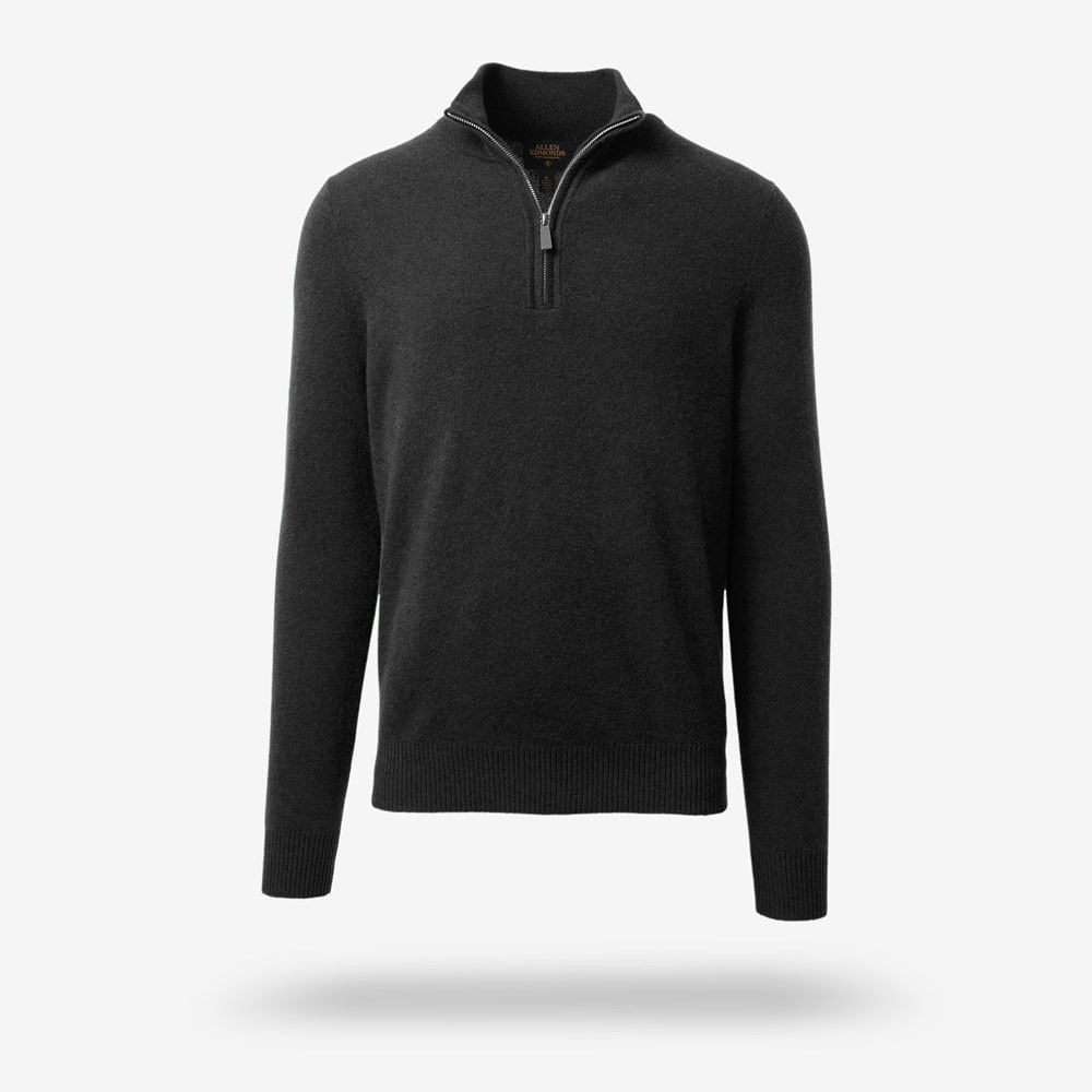 Cashmere Quarter-zip Sweater | Allen Edmonds