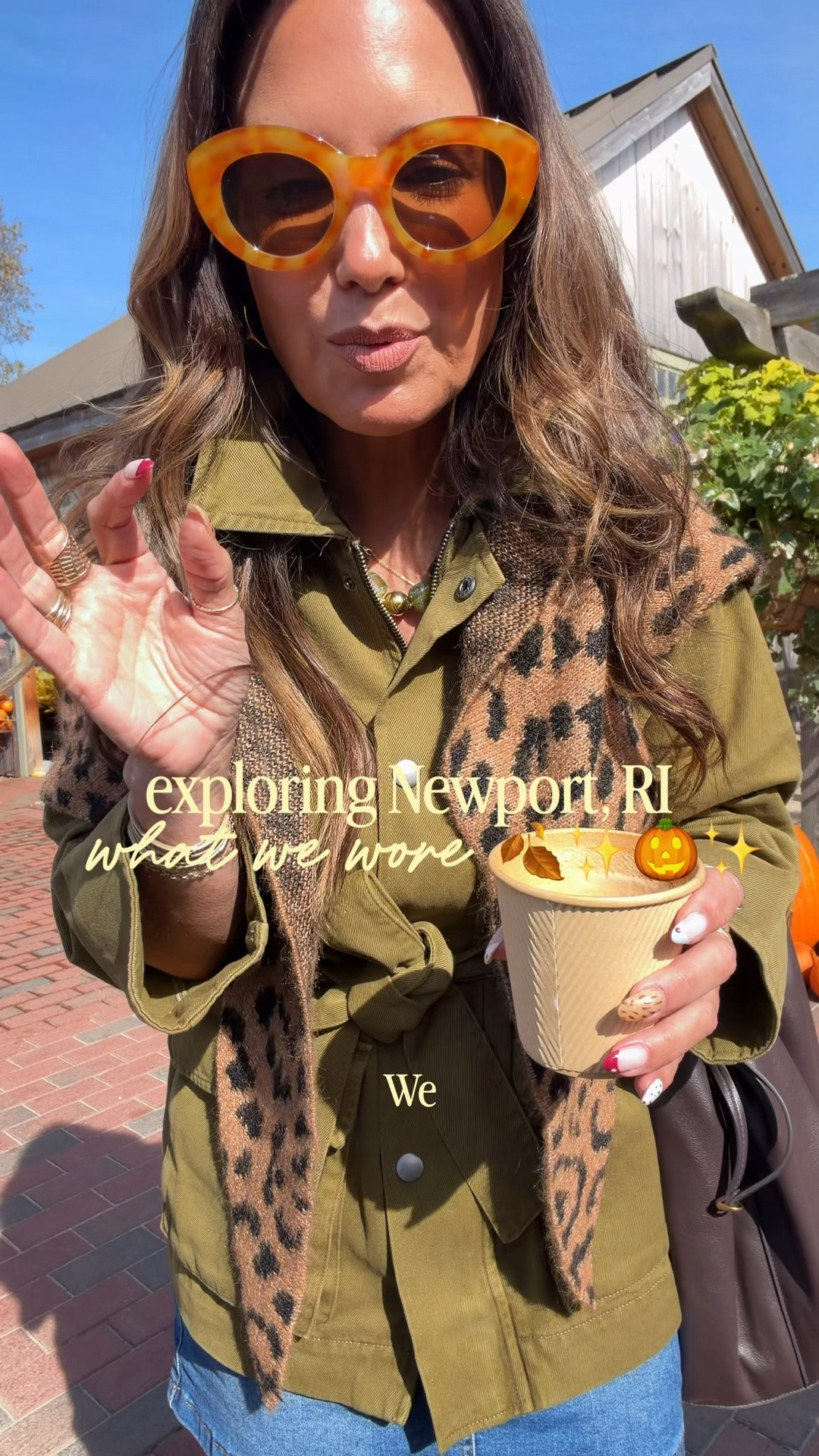 What we wore while exploring Newport, RI and a pumpkin patch!!