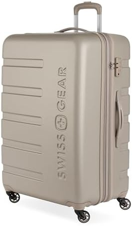 SwissGear 7366 Signature Hardside Expandable Luggage with Spinner Wheels, TSA Lock, Sand, Checked... | Amazon (US)