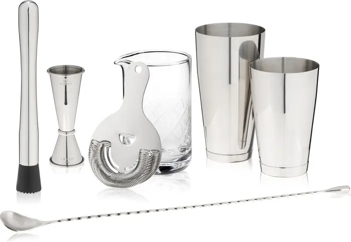 Viski 7-Piece Barware Set in Stainless Steel | Nordstrom | Nordstrom
