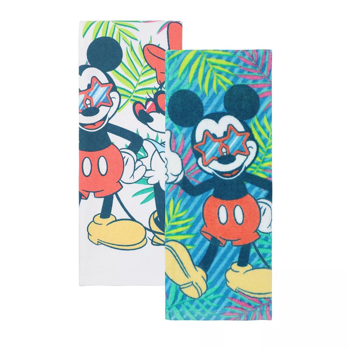 Disney's Mickey Mouse 2-Pack Palm Kitchen Towels | Kohl's