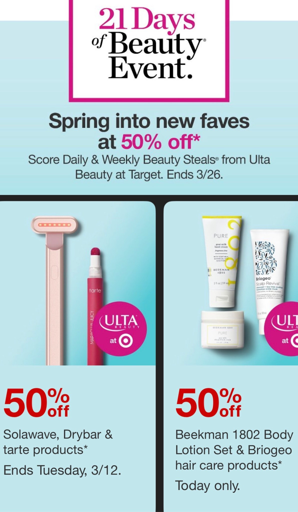 Check out the daily deals to score some of your favorites on sale and save!  

#LTKSaleAlert #LTKselfcare #LTKSpringSale