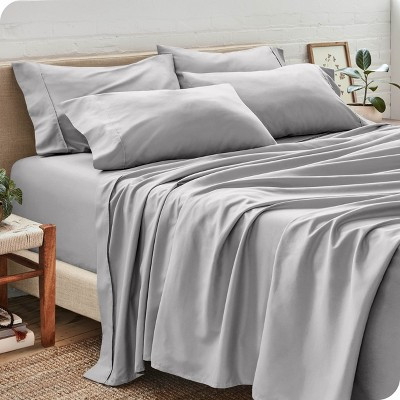 Full Light Grey 6pc Microfiber Sheet Set by Bare Home | Target