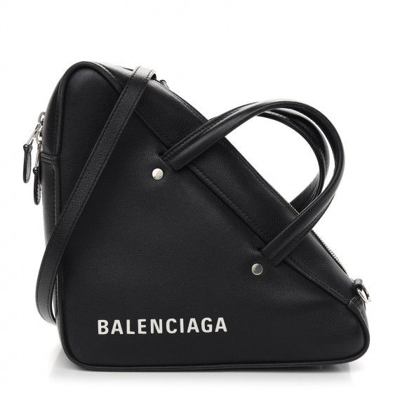 BALENCIAGA

Calfskin S Triangle Duffle Black | Fashionphile