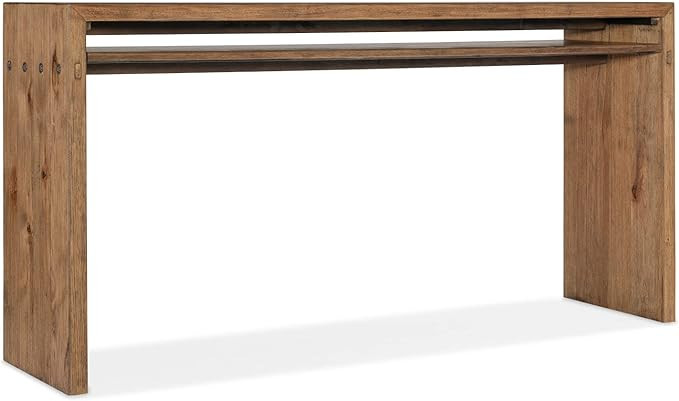 Hooker Furniture Big Sky Veneers and Solid Wood Console Table in Brown | Amazon (US)