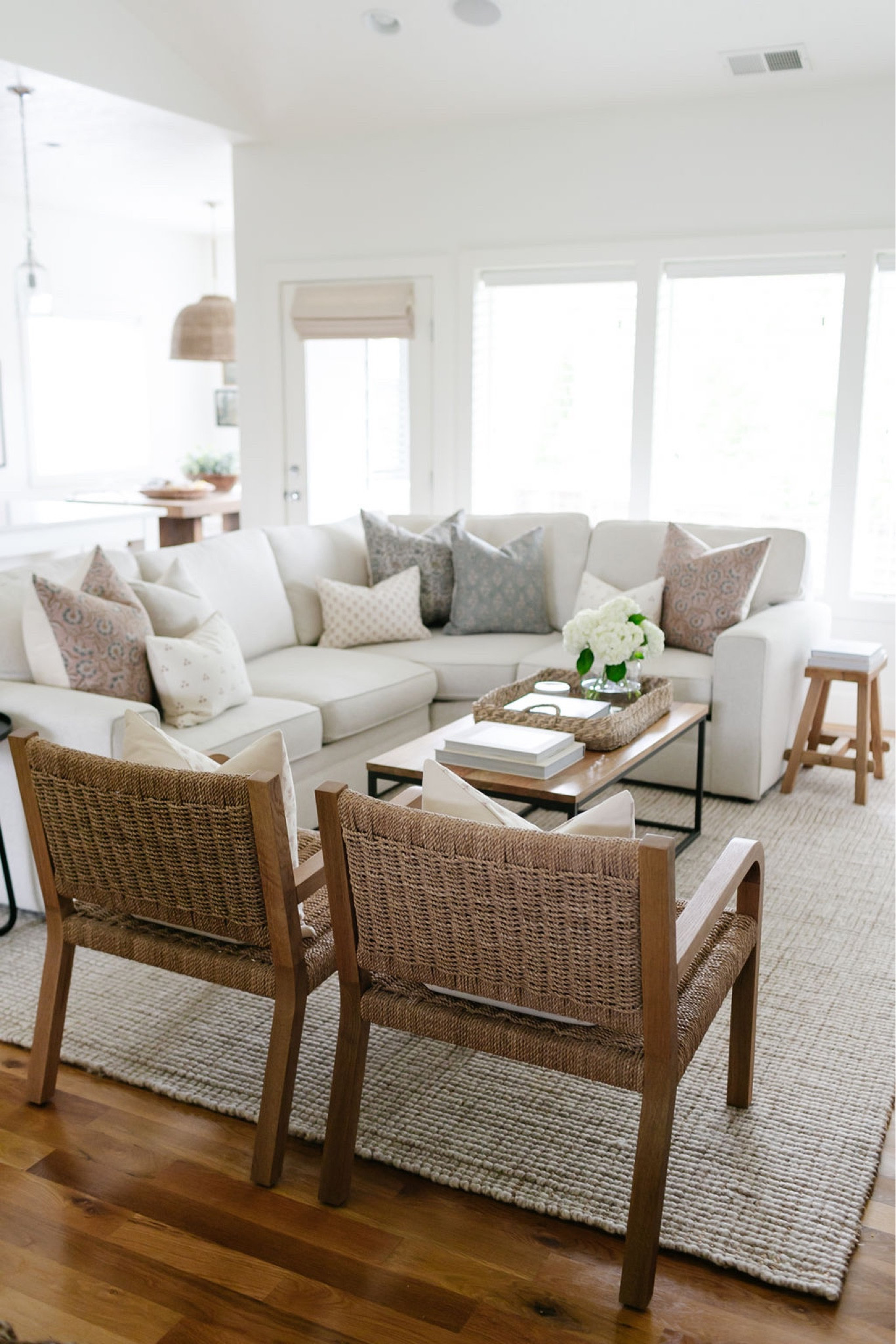 Living room, area rug, home decor, throw pillows, coffee table, Pottery Barn Pearce sectional 

#LTKFind #LTKstyletip #LTKhome