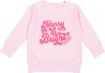 Merry and Bright Patch Christmas Sweatshirt | Nordstrom