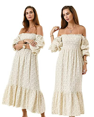 NOTHING FITS BUT Women’s Classic Nursing Cotton Yuki Dress, Muslin Yuki Maternity Gown, Casual Maternity Dress, Pink Poppy, M | Amazon (US)