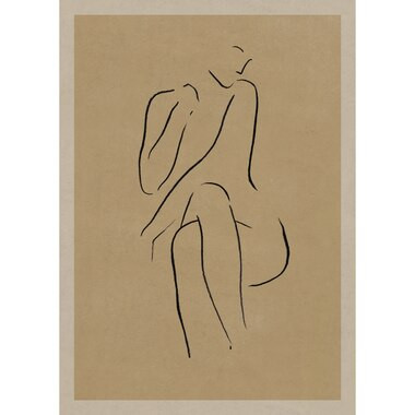 Grace I Art Print 8" x 10" | Indigo (CA)