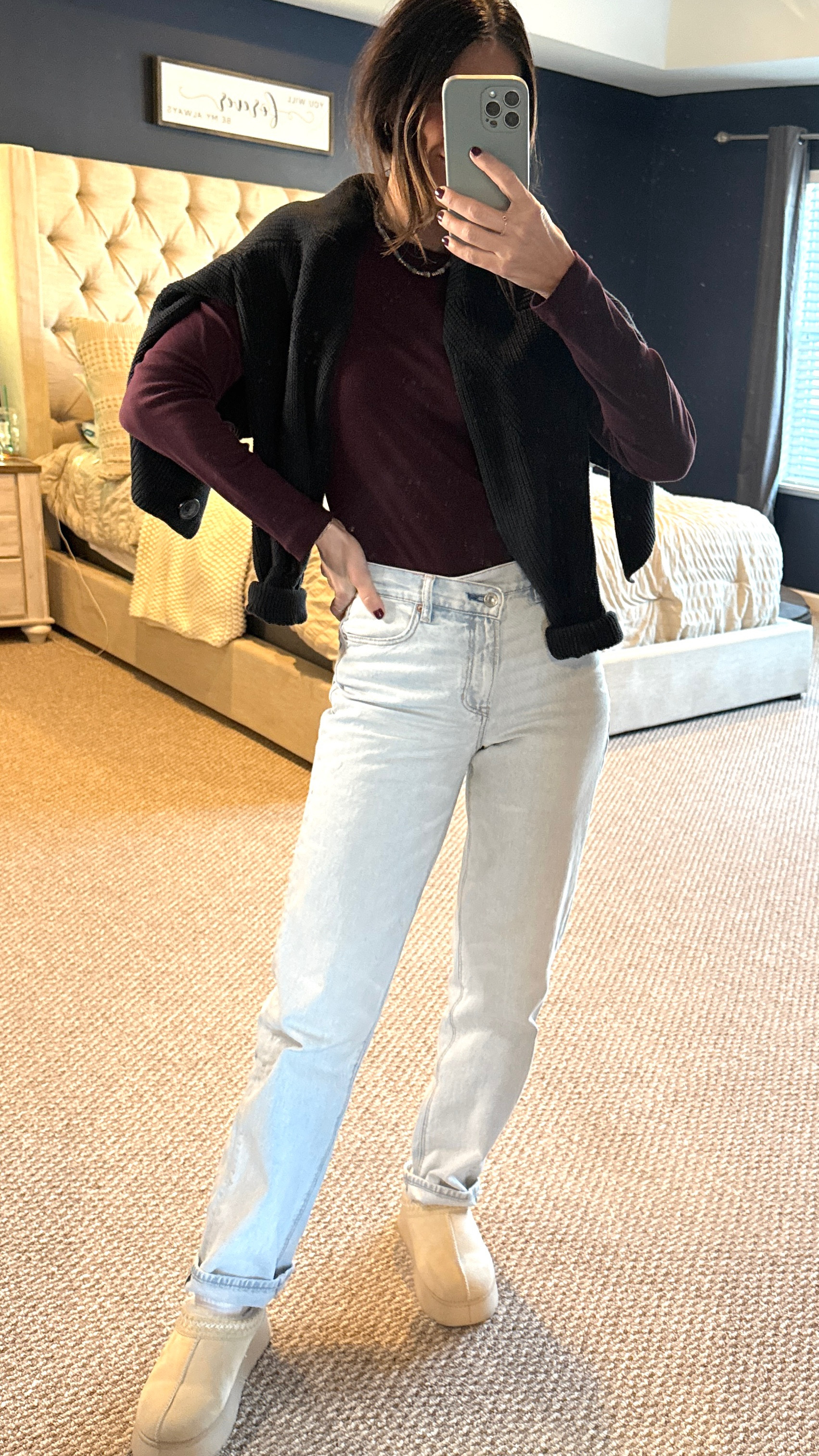 Love the fit of these jeans and living in these long sleeve target shirts!

#LTKFindsUnder100 #LTKStyleTip #LTKWatchNow