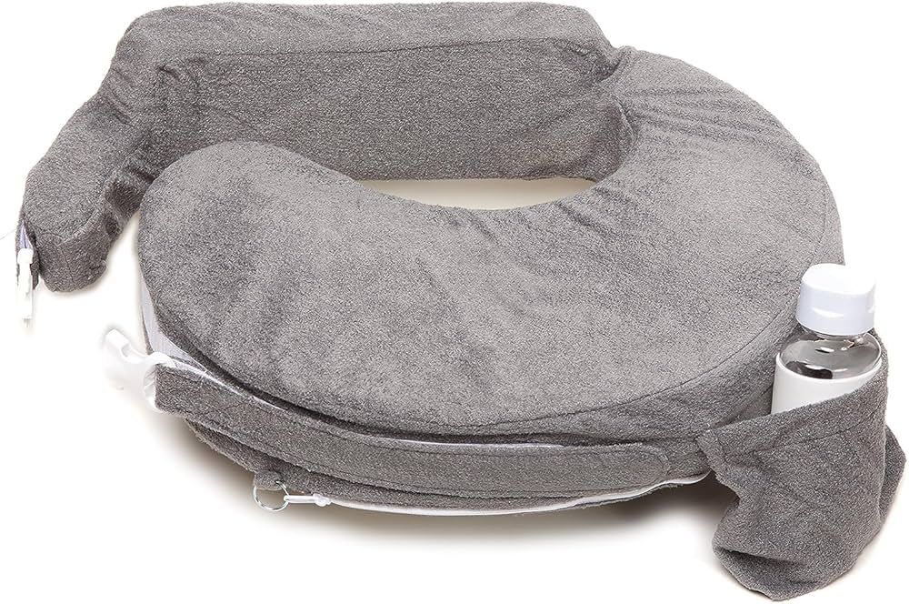 My Brest Friend Nursing Pillow - Deluxe - Enhanced Comfort w/ Slipcover - Ergonomic Breastfeeding... | Amazon (US)