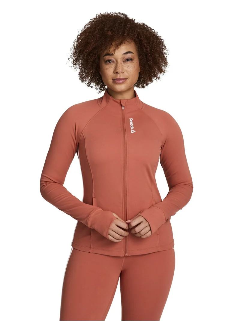 Reebok Women's and Women's Plus Sports Club Meet & Greet Performance Jacket, Sizes XS–3X | Walmart (US)