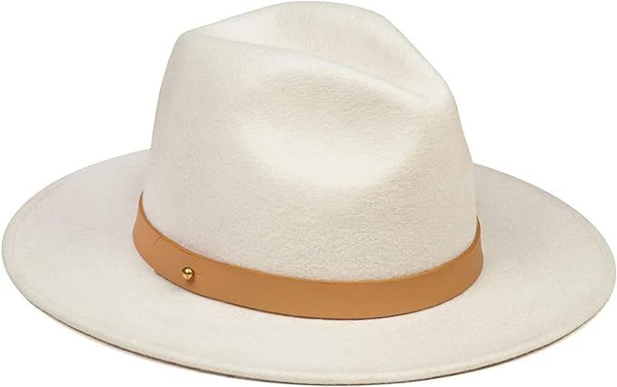 Lack of Color Women's Classic Luxe Wool Felt Fedora Hat | Amazon (US)